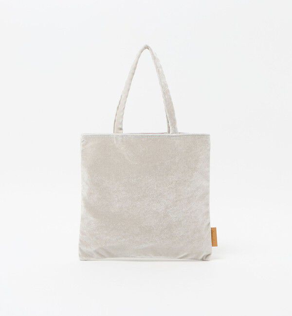 STEVEN ALAN「＜Steven Alan＞ベロア トートバッグ スモール」|トートバッグ|OFF WHITE