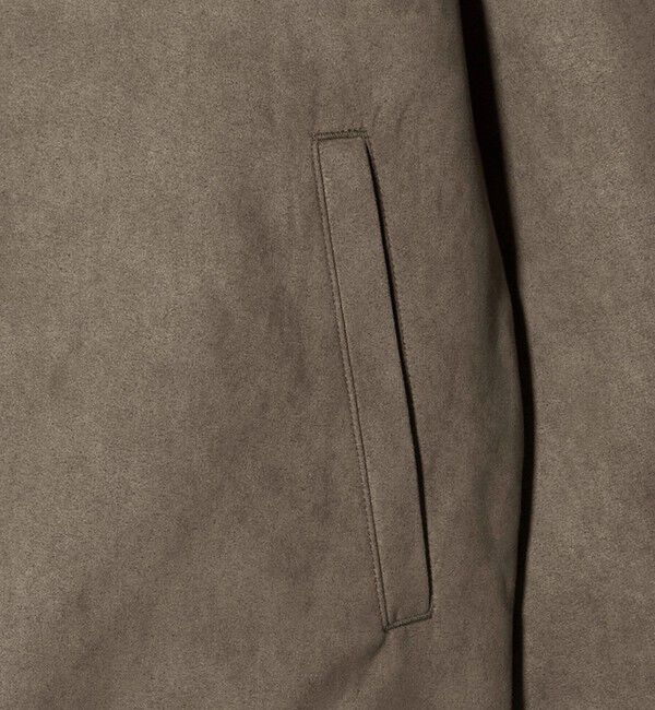 BEAUTY&YOUTH UNITED ARROWS「【WEB限定 WARDROBE SMART】スエードライク ジップ ブルゾン」|ブルゾン・スタジャン|