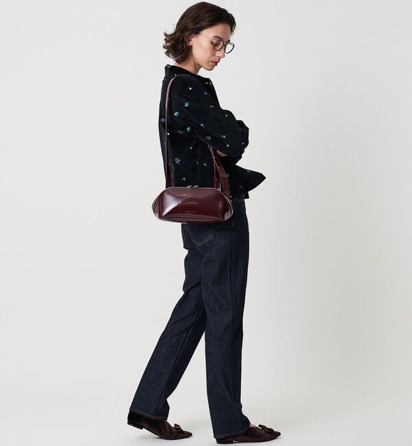 BEAUTY&YOUTH UNITED ARROWS「＜ADD CULUMN＞FIGRE BODYBAG ENAMEL/ショルダーバッグ」|ショルダー・メッセンジャー|