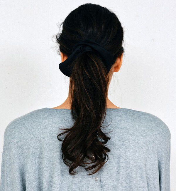 BEAUTY&YOUTH UNITED ARROWS「＜heyep＞Silk Heart Scrunchie ハート シュシュ/Medium」|ヘアゴム・シュシュ|