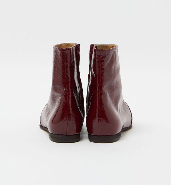 STEVEN ALAN「＜Steven Alan＞エナメル ショート フラット ブーツ」|その他|