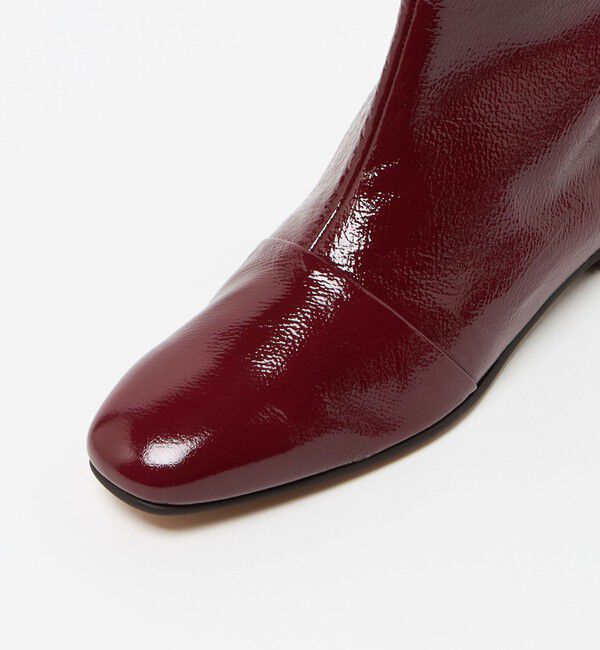 STEVEN ALAN「＜Steven Alan＞エナメル ショート フラット ブーツ」|その他|