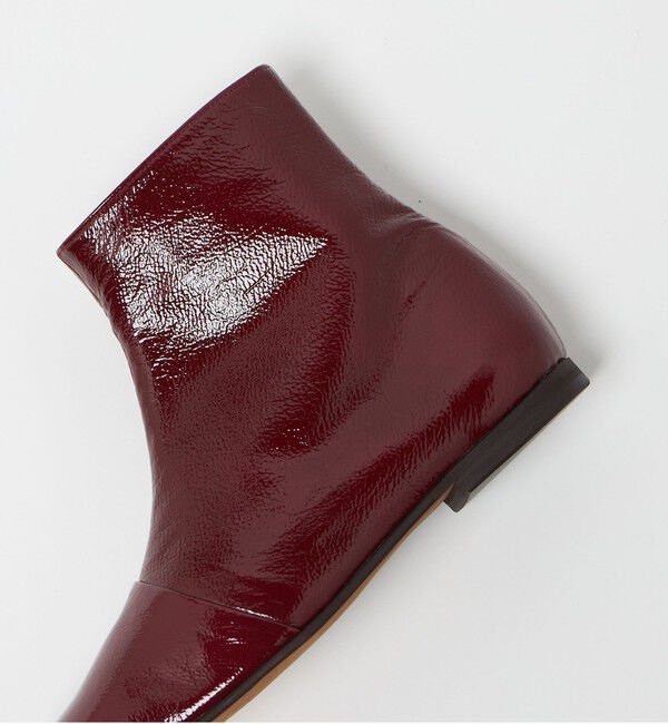 STEVEN ALAN「＜Steven Alan＞エナメル ショート フラット ブーツ」|その他|