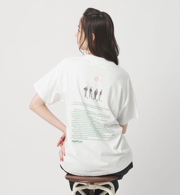 BEAUTY&YOUTH UNITED ARROWS「＜Ophrys＞Expanding Tシャツ」|Tシャツ・カットソー|WHITE