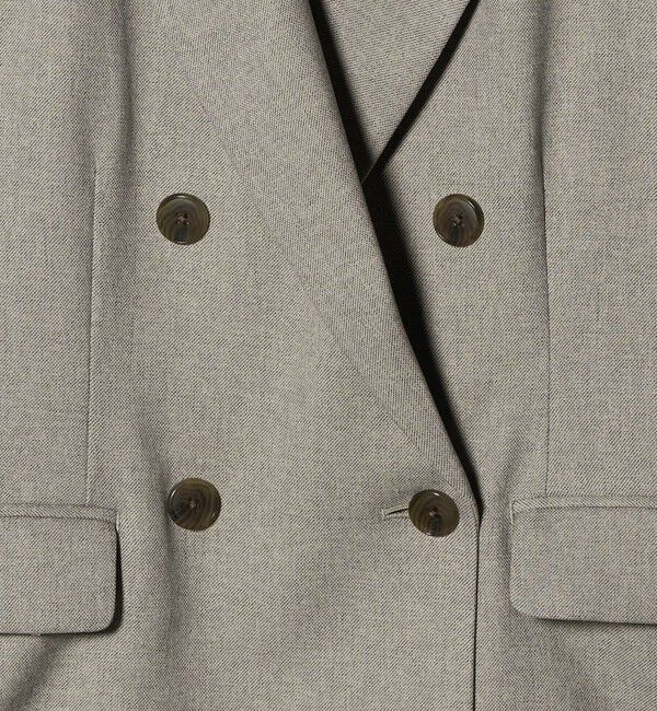 BEAUTY&YOUTH UNITED ARROWS「リネンライク ダブルジャケット」|テーラードジャケット|