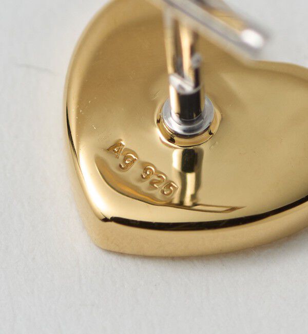 BEAUTY&YOUTH UNITED ARROWS「＜BAQLESS＞Amity Black Heart ピアス」|ピアス|