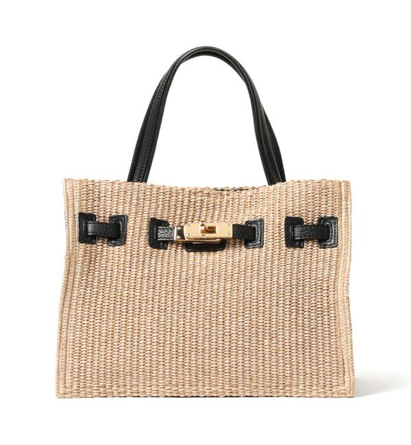 Demi-Luxe BEAMS 「VIOLAd&rsquo;ORO / ラフィア調 クロア バッグ」|トートバッグ|