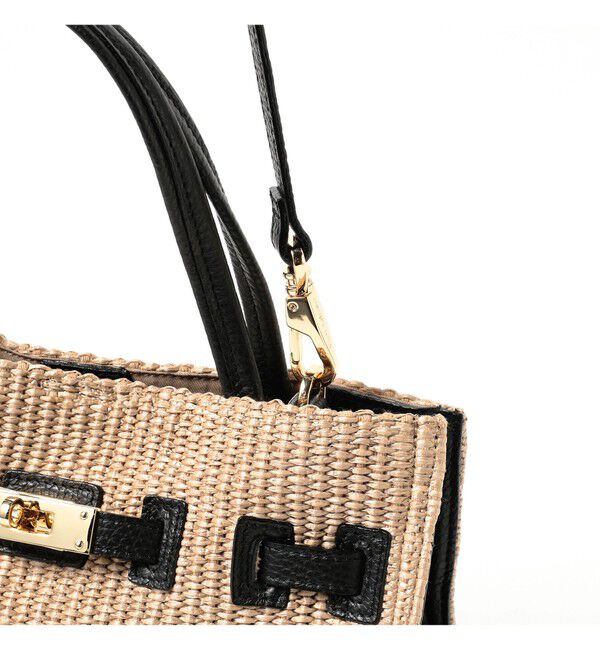 Demi-Luxe BEAMS 「VIOLAd&rsquo;ORO / ラフィア調 クロア バッグ」|トートバッグ|