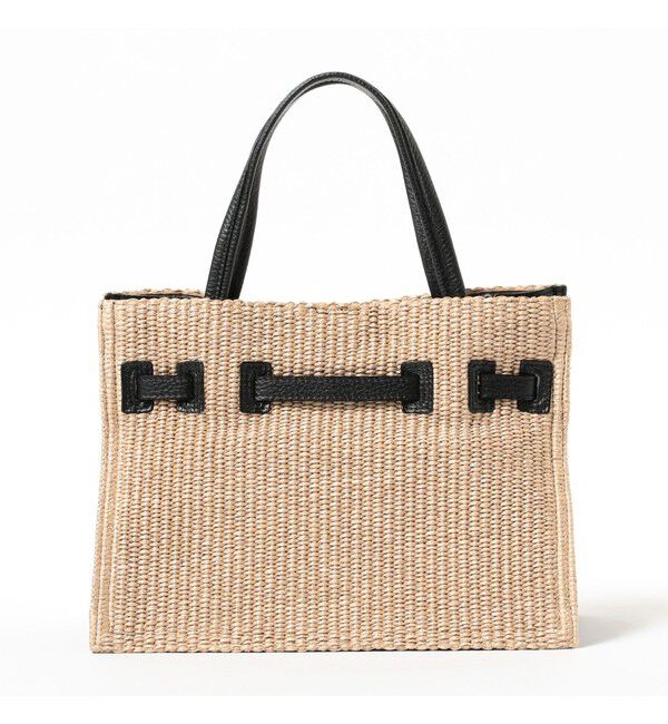 Demi-Luxe BEAMS 「VIOLAd&rsquo;ORO / ラフィア調 クロア バッグ」|トートバッグ|