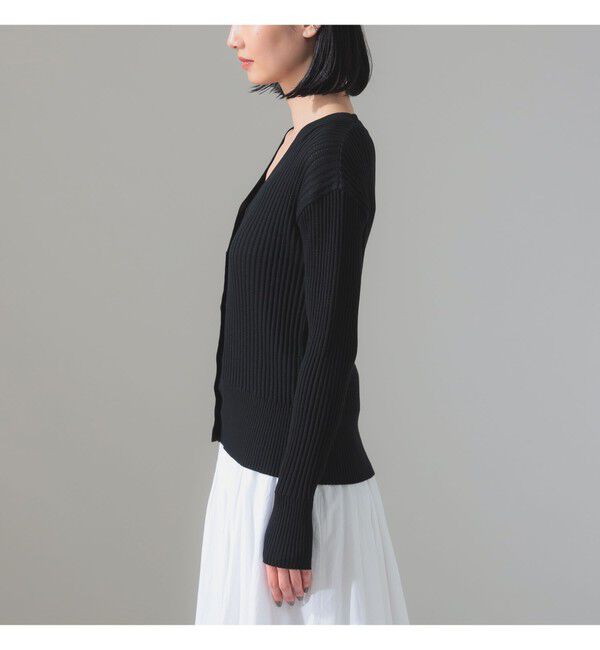 Demi-Luxe BEAMS 「【別注】スタイリスト佐藤佳菜子 &times; SLOANE / リブ カーディガン」|ニット・セーター|
