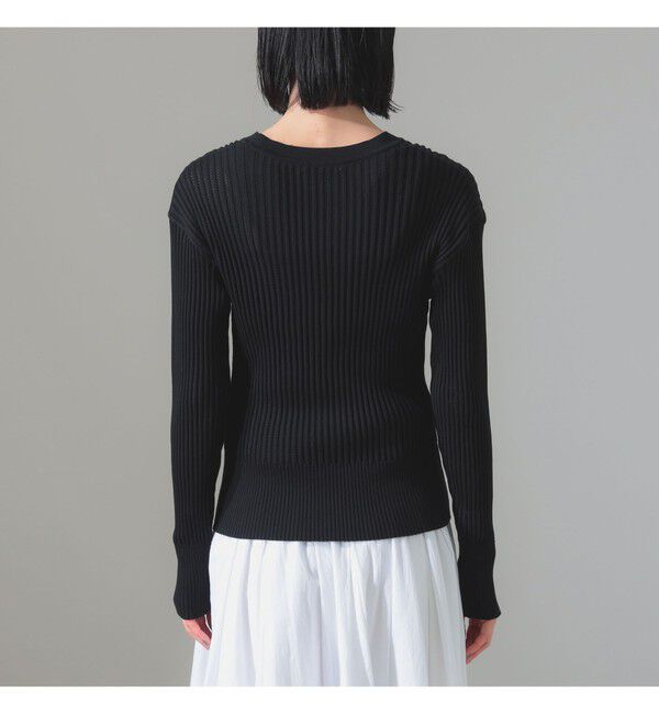 Demi-Luxe BEAMS 「【別注】スタイリスト佐藤佳菜子 &times; SLOANE / リブ カーディガン」|ニット・セーター|