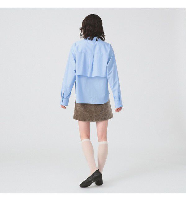 Ray BEAMS 「Ｗカラー レイヤード シャツ」|シャツ・ブラウス|