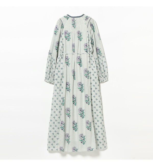 Demi-Luxe BEAMS 「ne Quittez pas / コットンジャカード リリープリント ワンピース」|ワンピース|