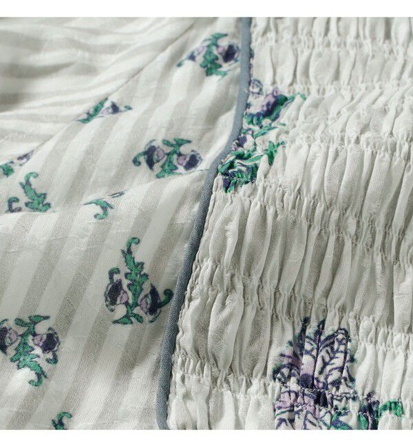 Demi-Luxe BEAMS 「ne Quittez pas / コットンジャカード リリープリント ワンピース」|ワンピース|