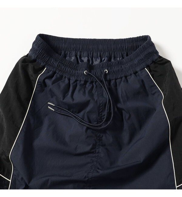 Ray BEAMS 「レース キリカエ トラック スカート」|スカート|