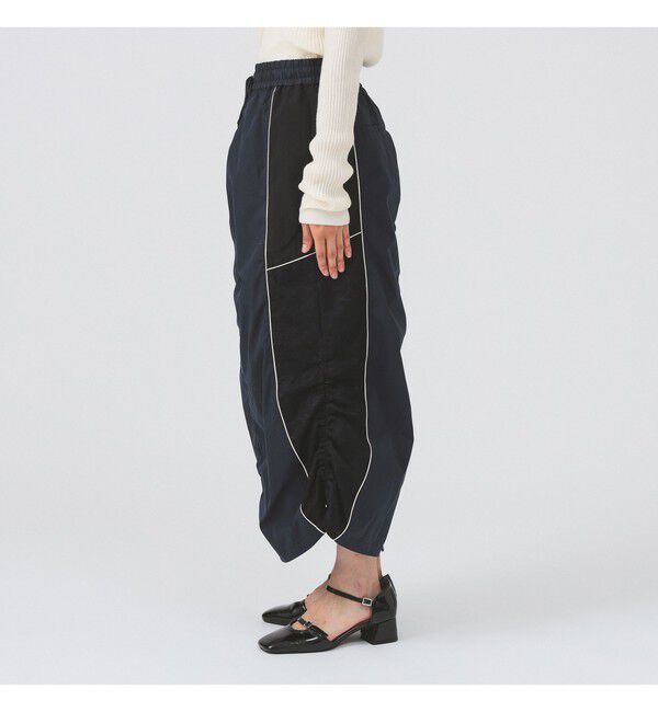 Ray BEAMS 「レース キリカエ トラック スカート」|スカート|