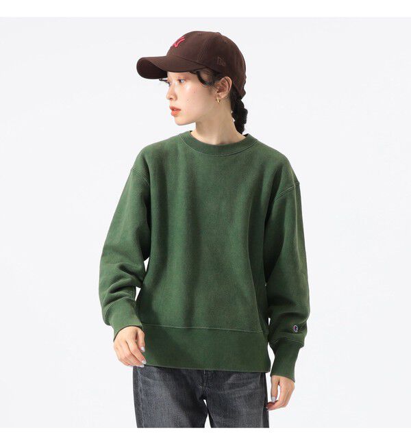 BEAMSBOY「【別注】Champion / バックプリント リバースウィーブ(R) クルー スウェット」|スウェット・ジャージ|