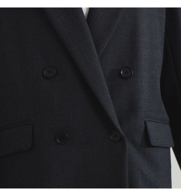 Demi-Luxe BEAMS 「ダブルクロス ロング ジャケット」|ダッフルコート|