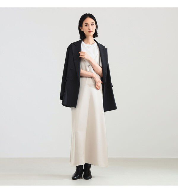 Demi-Luxe BEAMS 「ダブルクロス ロング ジャケット」|ダッフルコート|