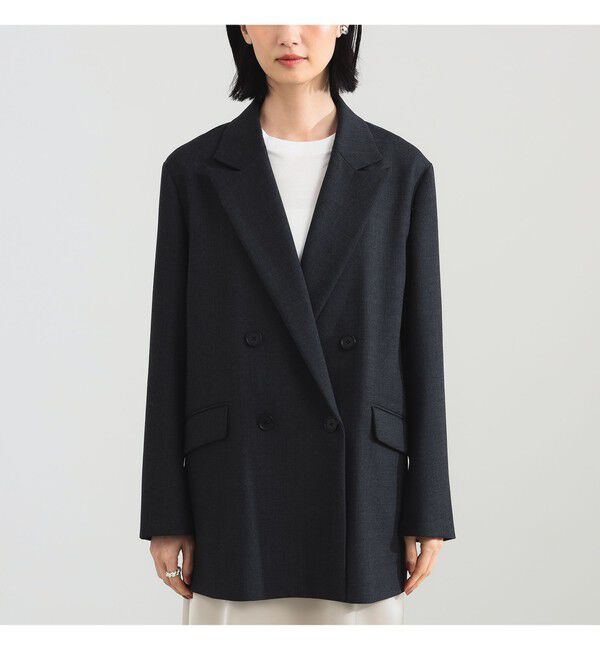 Demi-Luxe BEAMS 「ダブルクロス ロング ジャケット」|ダッフルコート|