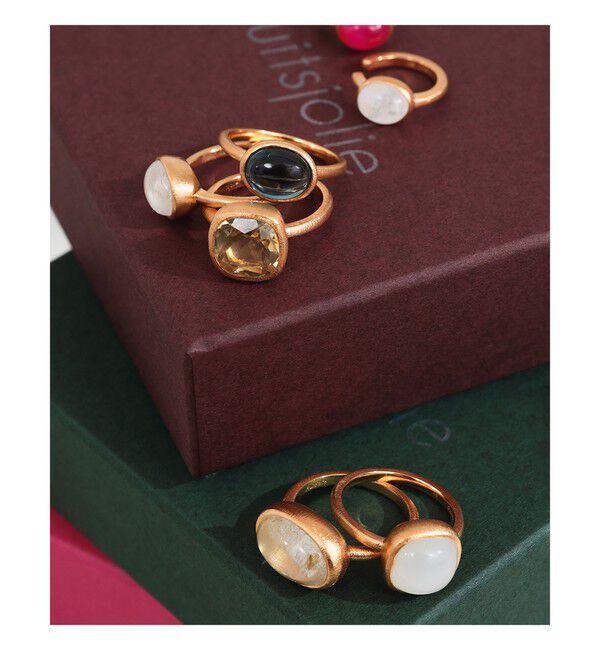 Demi-Luxe BEAMS 「【別注】Fruitsjolie / ムーンストーン リング」|その他|