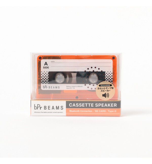 BEAMS「bPr BEAMS / カセットテープ型 Bluetooth スピーカー」|モバイルケース|