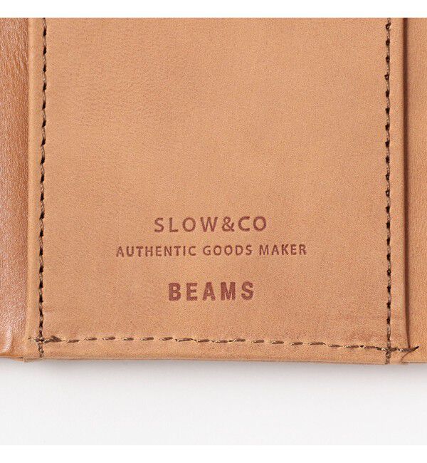 BEAMS「SLOW &times; BEAMS / 別注 3Fold Wallet」|財布|