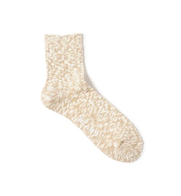 BEAMS「ライト スラブ ソックス」|ソックス|BEIGE