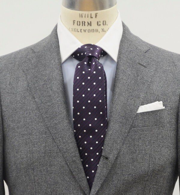 SHIPS「SHIPS: サテン ドビー ドット ネクタイ」|ネクタイ・蝶ネクタイ|