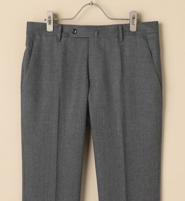 SHIPS「SHIPS: <手洗い可能＞ライトサキソニー ノープリーツ スラックス」|その他|