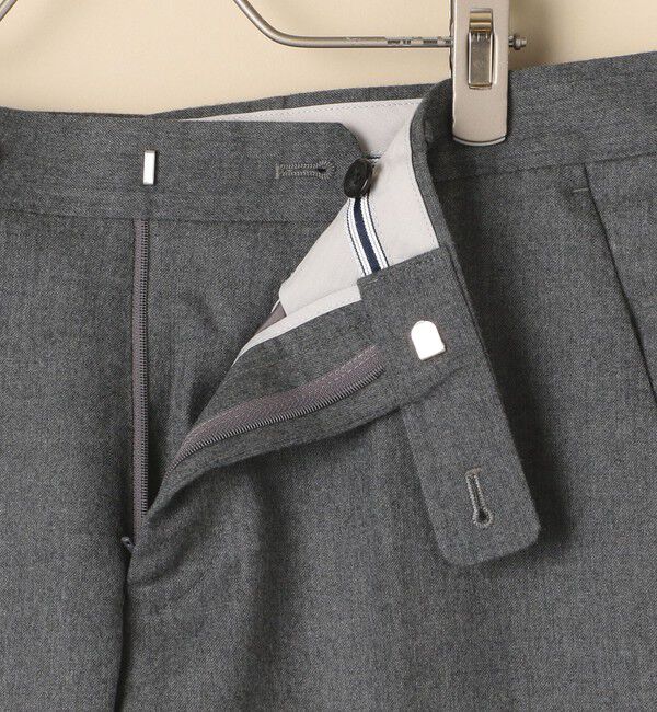 SHIPS「SHIPS: <手洗い可能＞ライトサキソニー ノープリーツ スラックス」|その他|