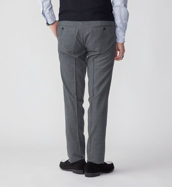 SHIPS「SHIPS: <手洗い可能＞ライトサキソニー ノープリーツ スラックス」|その他|