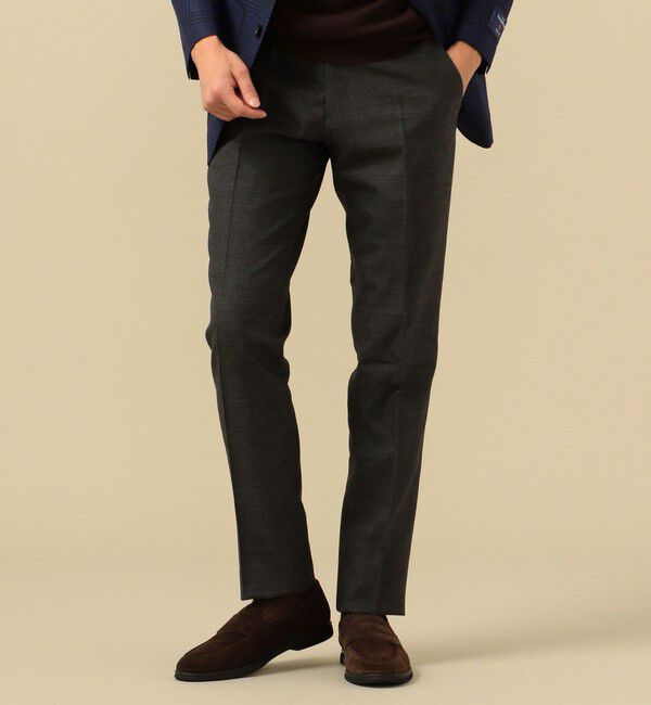 SHIPS「SHIPS: <手洗い可能＞ライトサキソニー ノープリーツ スラックス」|その他|