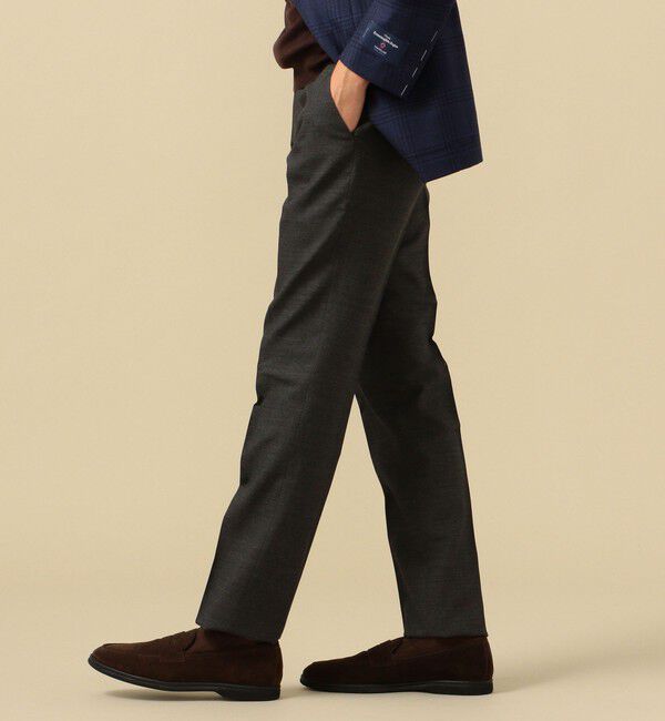 SHIPS「SHIPS: <手洗い可能＞ライトサキソニー ノープリーツ スラックス」|その他|