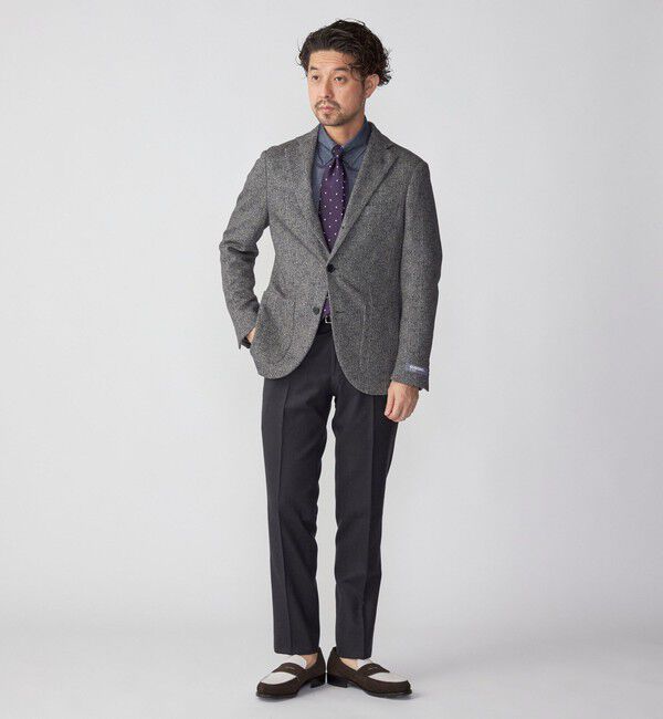 SHIPS「SHIPS: <手洗い可能＞ライトサキソニー ノープリーツ スラックス」|その他|