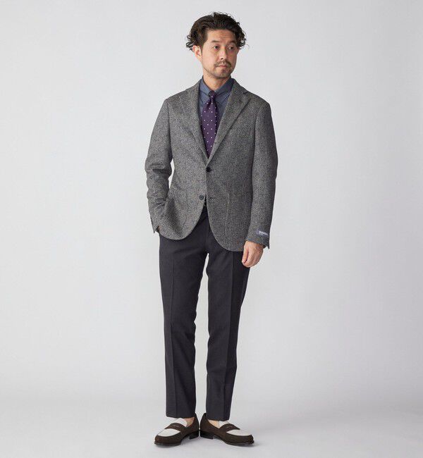 SHIPS「SHIPS: <手洗い可能＞ライトサキソニー ノープリーツ スラックス」|その他|