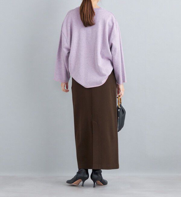 SHIPS for women「〈手洗い可能〉ヘビーミラノリブタイトスカート」|タイト|