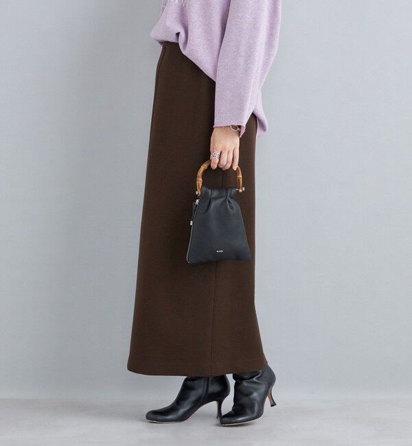 SHIPS for women「〈手洗い可能〉ヘビーミラノリブタイトスカート」|タイト|