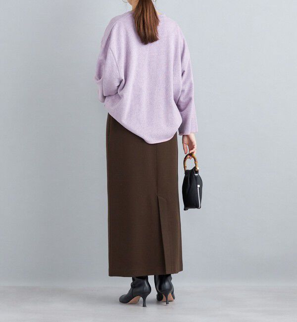 SHIPS for women「〈手洗い可能〉ヘビーミラノリブタイトスカート」|タイト|