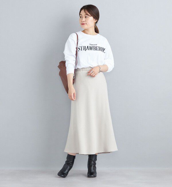 SHIPS for women「〈手洗い可能〉フィブリルサテン マーメイド スカート◇」|スカート|