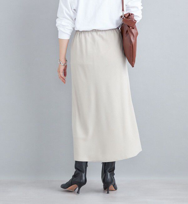 SHIPS for women「〈手洗い可能〉フィブリルサテン マーメイド スカート◇」|スカート|