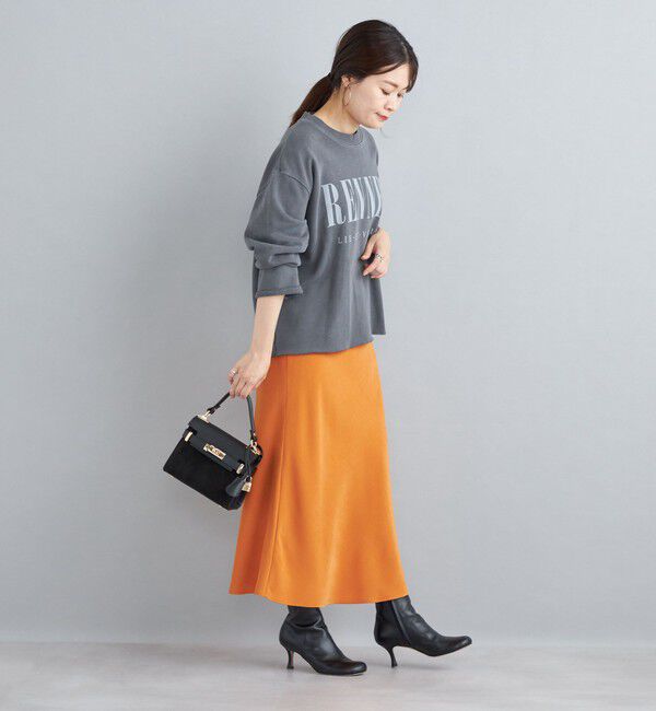 SHIPS for women「〈手洗い可能〉フィブリルサテン マーメイド スカート◇」|スカート|