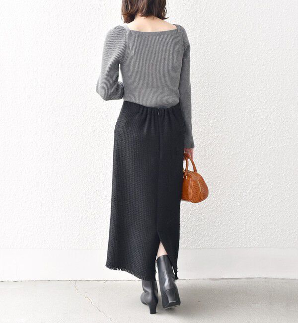 SHIPS for women「*ツイード ポケット デザイン スカート ◇」|スカート|