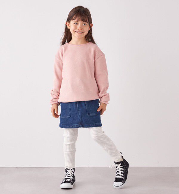 SHIPS any「SHIPS any: リブ レギンス パンツ<KIDS>」|レギンス・スパッツ|