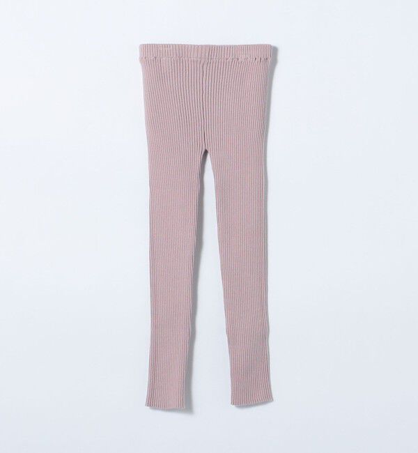 SHIPS any「SHIPS any: リブ レギンス パンツ<KIDS>」|レギンス・スパッツ|ライトピンク
