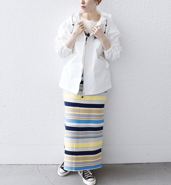 SHIPS any「SHIPS any:〈洗濯機可能〉ポケット Iライン ロング スカート」|スカート|