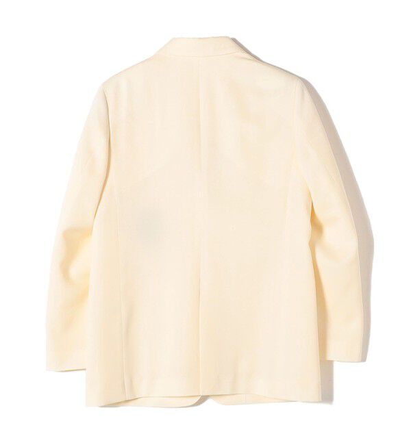 SHIPS for women「SHIPS Primary Navy Label:シングル ジャケット（WHITE）」|テーラードジャケット|