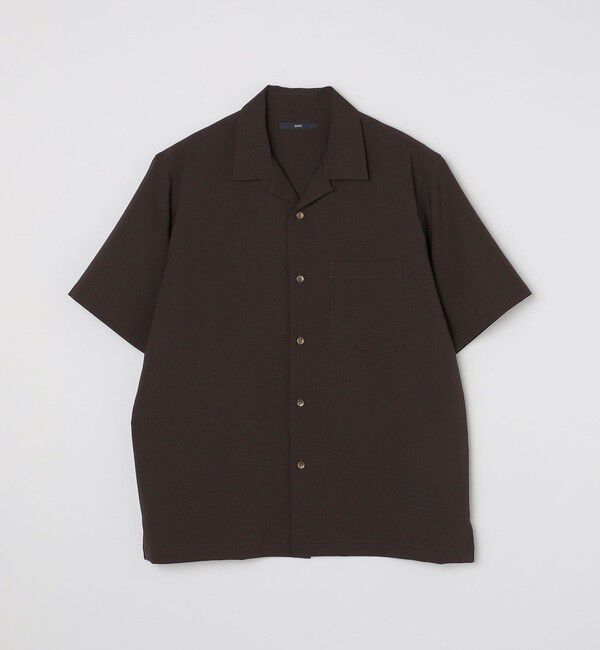 SHIPS「SHIPS: MADE IN JAPAN ドライタッチ オープンカラーシャツ 23SS」|シャツ・ブラウス|