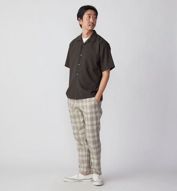 SHIPS「SHIPS: MADE IN JAPAN ドライタッチ オープンカラーシャツ 23SS」|シャツ・ブラウス|