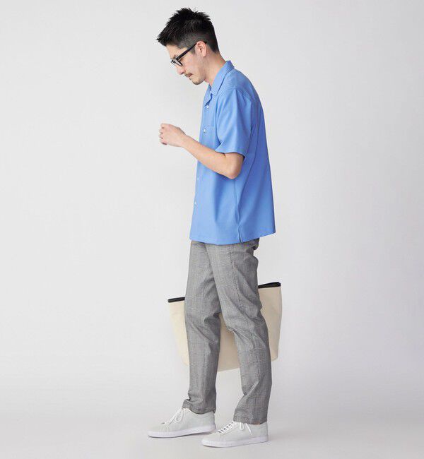 SHIPS「SHIPS: MADE IN JAPAN ドライタッチ オープンカラーシャツ 23SS」|シャツ・ブラウス|